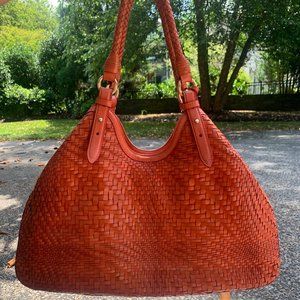 Cole Hann Orange Tote